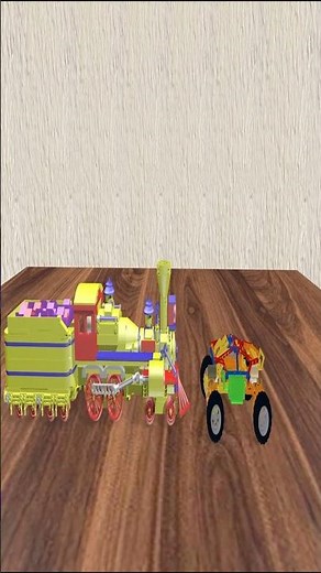 LEGO Plane Crash in Slow Motion: O #crash #lego #collider ff roader vs Train!