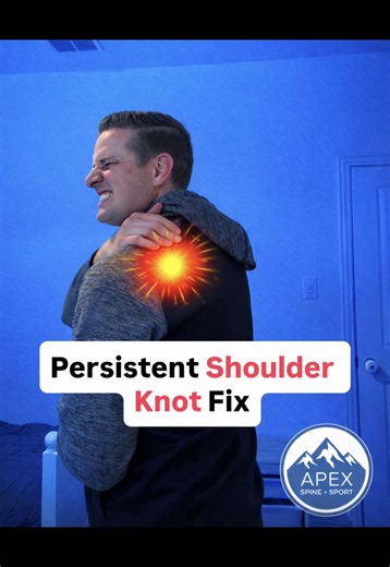 🔥 Fix those persistent knots in your shoulders & upper traps! ❌ No PT ❌ No injections Stretching WILL help, but you’ve got to do the correct stretches with the right equipment! 👉 Start here: 1️⃣ Get your Muscle Release Therapy Ball, place it against the painful and tender spots of the back or your shoulder/upper traps area. Hold for 30 seconds. There are probably 3-4 hot spots, take care of them all! Want a to fix your shoulder/upper trap knots for life? ✅ DM me with the word “SHOULDER” and yo