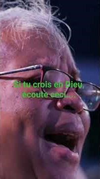 Adoration : si tu crois en Dieu écoute ceci....