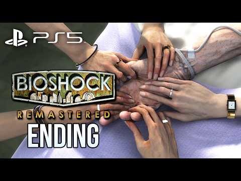 BIOSHOCK REMASTERED ENDING Gameplay Walkthrough Part 6 - FRANK FONTAINE (4K 60FPS)