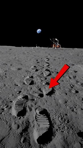 Footprints on the Moon? 🌕