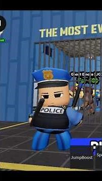 [Free Energy!] Police JR 2 Player Escape from Jail! – The Craziest 2 Player Obby Ever! 🔥