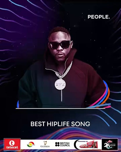 BEYOND KONTROOOL!! @Medikalbyk’s first award of the night - Hiplife Song of the Year. #27thTGMA