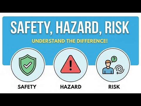 Safety, Hazard, Risk