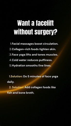 5 Secrets to Lift Your Face Naturally