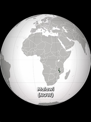 Malawi Empire | NOW VS THEN #empire #geography #history #malawi