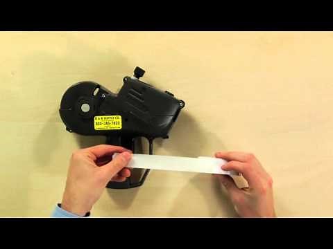 How to Load A Monarch 1151 Price Gun