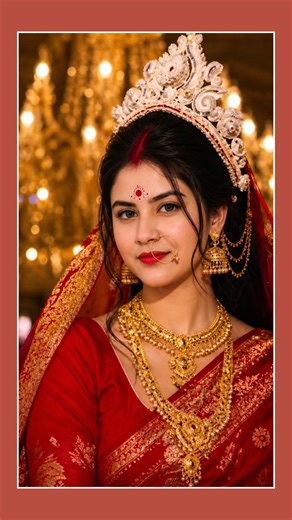Trending Shadi Look Photo Prompt | Bengali Bride Look Ai Photo Editing