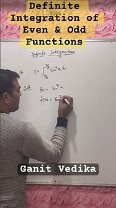 Definite Integration of Even & Odd Functions | Smart Properties & Short Tricks | Class 12 &JEE#viral