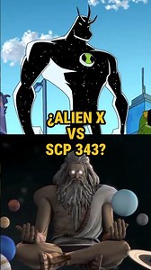 WHO WOULD WIN A BATTLE BETWEEN ALIEN X VS SCP 343?|#shorts