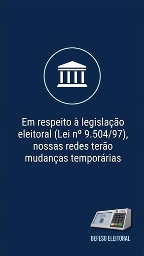 Restrictions on IFMG social media during the election period