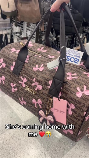 Juicy Couture Bow Weekender Bag Find at Ross
