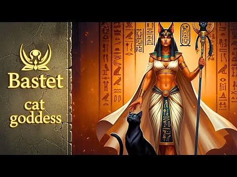 Bastet / Bast The CAT GODDESS 🐈‍⬛ Egyptian Gods Explained - Ancient Egypt Mythology
