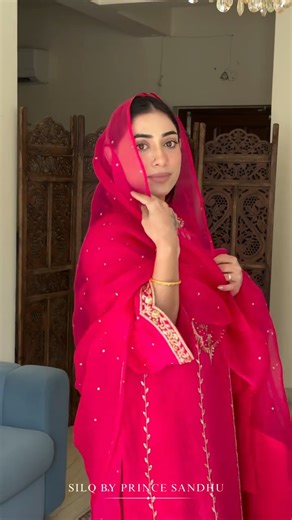 𝐒𝐈𝐋𝐐𝐁𝐲𝐏𝐫𝐢𝐧𝐜𝐞𝐒𝐚𝐧𝐝𝐡𝐮 on Instagram: "𝐒𝐈𝐋𝐐 𝐛𝐲 𝐏𝐫𝐢𝐧𝐜𝐞 𝐒𝐚𝐧𝐝𝐡𝐮 ~ Wedding wear by @silqbyprincesandhu 🩷 This suit, designed for Festive, and wedding occasions, highlights detailed hand embroidery and traditional patterns, blending elegance with cultural heritage. Our latest collection adds a contemporary spin to traditional aesthetics, emphasizing the craftsmanship we value. It showcases the vibrant legacy of traditional “karigari,” honoring India’s rich cultural her