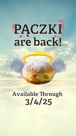 Big Y World Class Market on Instagram: "It’s officially Pączki season! 🙌❤️ These delectable Polish donuts are available in the Bakery Department at your local Big Y through 3/4/25. Get them before they fly away!"