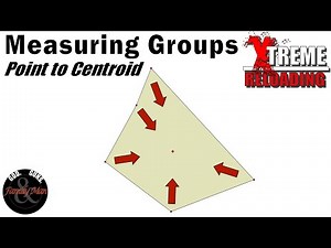 EXTREME RELOADING: Measuring groups with Shot Distance to Centroid (ep. 04) (Group Mean Radius)