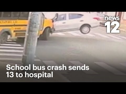 CT school bus accident sends more than a dozen to hospital | News 12