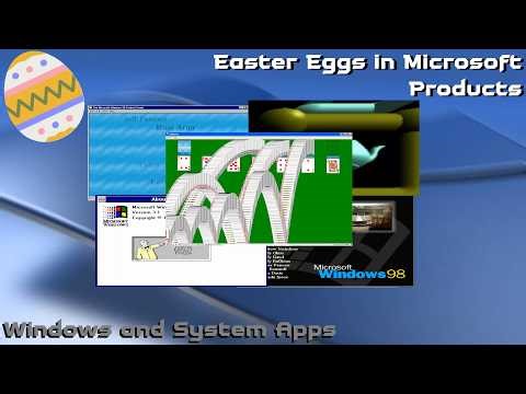 Easter Eggs from Microsoft Products (Part 1)