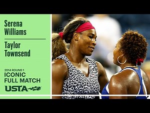 Serena Williams vs. Taylor Townsend Iconic Full Match | 2014 US Open Round 1