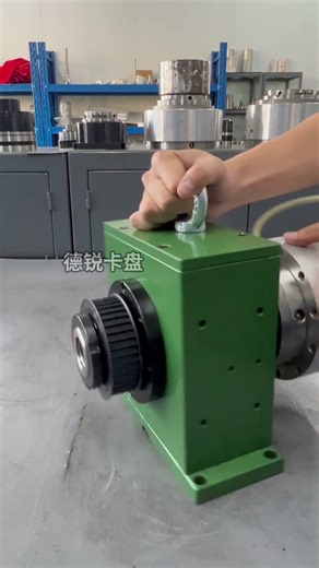 Rear-pull type collet chuck cylinder, integrated pneumatic chuck for rear-pull spindle. #chuck