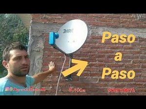 Instalación Kit Directv Prepago👈. (Colocar Antena y Decodificador) Manual Virtual Gratis