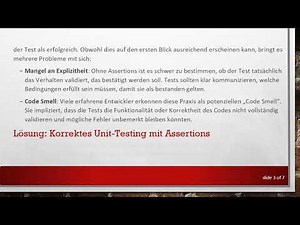 Verstehen von Unit Testing ohne Assertions: Ein tieferer Einblick in korrekte Testpraktiken