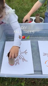 1.3K views · 359 reactions | DIY fall trees - using a toilet roll!...