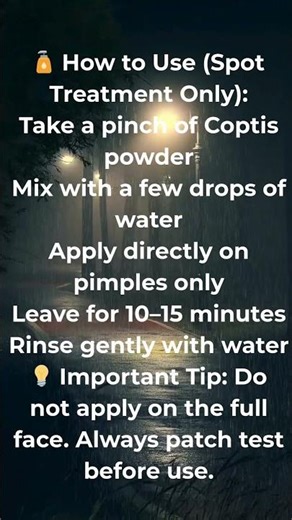 Traditional Chinese Herbal Spot Treatment for Acne & Skin Inflammation #shorts