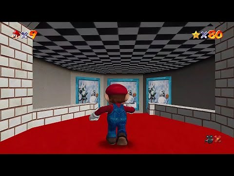 Super Mario 64 PC Port HD Texture Pack (Realistic) 60FPS