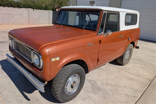 1970 International Harvester Scout 800A 4×4 4-Speed Project