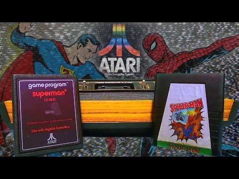 Playing The First Two Superhero Video Games Ever Made
