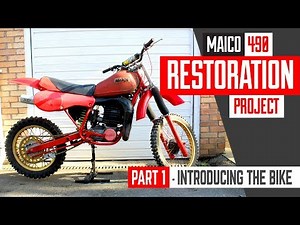 Maico 490 restoration - Part 1, Introducing the bike.