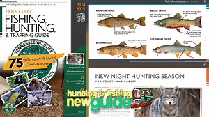 Your Guide To The Tennessee Great Outdoors - #TennesseeWildCast NOW ON CarbonTV LIVE NOW on #YouTube 📺: https://youtu.be/9mbWB4kVfJo 🎧: Apple Podcasts, Google Podcast, iHeart Podcast, or https://bit.ly/SpotifyWildCast 📻: Catch it on 1 of 30 radio stations across #Tennessee 👨‍💻: Online at tnwildcast.com The new combo fishing, hunting and trapping guide is now online! You can soon pick up a hard copy in stores or keep an eye out for one in the mail if you are a Sportsman or Lifetime Sportsman