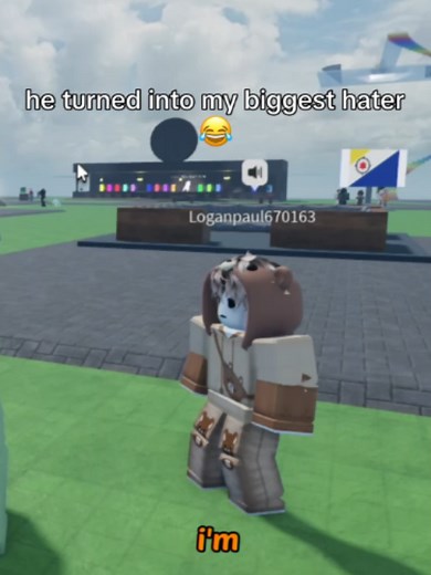 Using my favorite admin command to control the most adorable fan on roblox #roblox #robloxfyp #robloxvc #robloxvoicechat