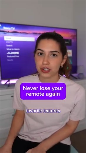 The lost remote finder is a life saver. 🤌 | Roku