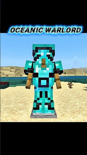 OCEANIC WARLORD 🌊⚔️ | Minecraft God-Tier Water Armor | Ultimate Aqua Power!!