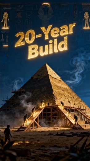 Why the Pyramids Took 20 Years to Build
