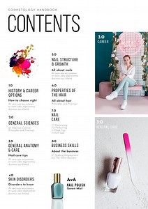 Creative Contents Page Template