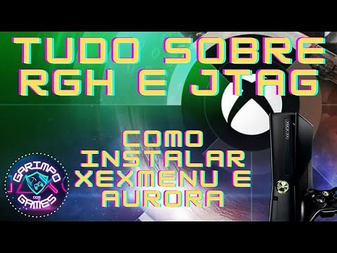 Tudo sobre RGH/JTAG - Como instalar o Xexmenu e o Aurora - Tutorial completo com muitas dicas!