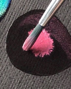 Painting with fireworks! 💥✨🖌Wishing you all the very best this coming year! 🎉🎊🌟 Painted with Iridescent watercolors by DANIEL SMITH: Artists' Materials on black cardstock. 🎶Modum by Kai Engel | Cindy Lane Art