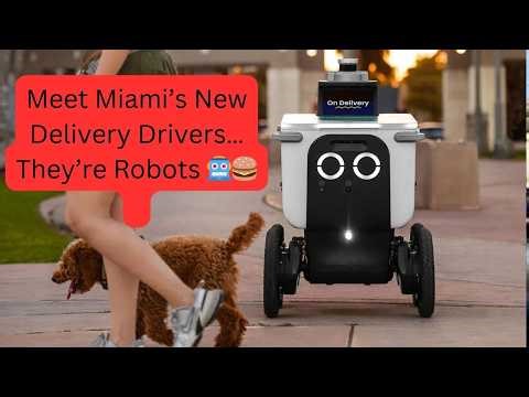 Meet The New Delivery Drivers… They’re Robots 🤖🍔