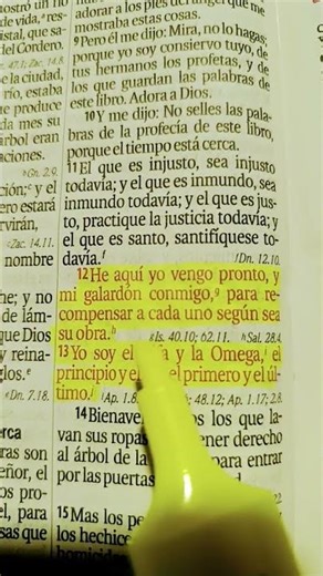 APOCALIPSIS 22:12-13 #jesuschrist #jesustedicehoy
