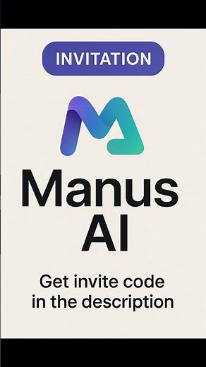 Free Manus AI Invite Codes (working)