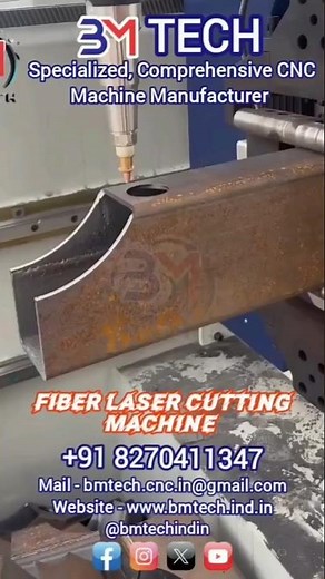 Fiber Laser Cutting Machine/ BM TECH/@bmtechindin / #machine #cncsoftware #cncmachine #cnc