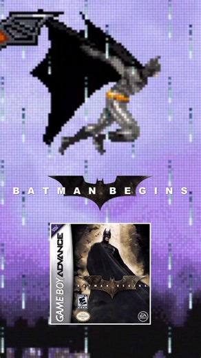 Batman Begins on the GBA! 🦇 #retrogamelovers