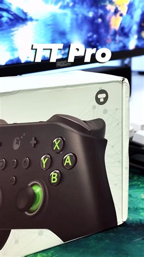 🟢 TT PRO features an adjustable TMR joystick, Maglev haptic motors, and comes with a Hyperlink 2 adapter, just like TT MAX. 🟢 The main differences include: APG timing (MAX: 10 min / PRO: 10 sec) Joystick sensitivity adjustment (MAX only) PC motion aim assist (MAX only) D-pad modes (MAX: 4/8-way / PRO: 8-way) Different height stick caps (MAX only) Non-physical A/B, X/Y button swapping (MAX only) 🛒Get your TT here: • US: https://amzn.to/4sH6l4P • UK: https://tr.ee/4OcTjY • DE: https://tr.ee/TTD