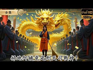 掃地阿姨竟是刑天司戰神！隱退十年被當成廢物，見妹受辱秒變修羅...她撕保潔服亮黑龍令那刻，全球顫抖！#戰神歸來 #身份覺醒 #殺神姐姐 #龍王文學 #反轉 #短劇 #男頻