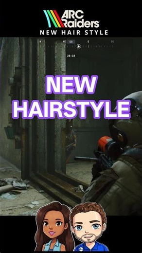 New Hair Style (Funny) in ARC Raiders #arcraiders #arcraidersgame #arcraidersgameplay #hairstyle