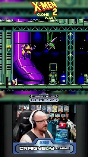 X-Men 2: Clone Wars -SEGA Mega Drive, Genesis #xmen #marvel #sega #retrogamingfun #videogame