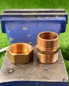 Easy threaded pipe connection hack | Genius Care